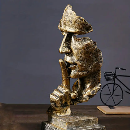 AurisElegance – Luxuriöse dekorative Statue mit bezaubernder Tiefe