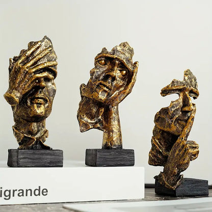 AurisElegance – Luxuriöse dekorative Statue mit bezaubernder Tiefe