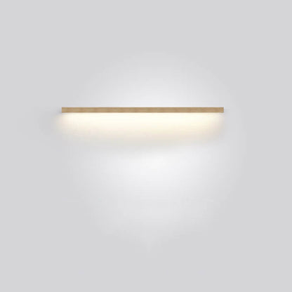 Japanische minimalistische Holzstreifen LED Wandleuchte Lampe