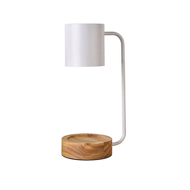 Garduru Holz-Tischlampe | Dimmbar | Timer-Funktion | Wachseffekt | Modernes Design