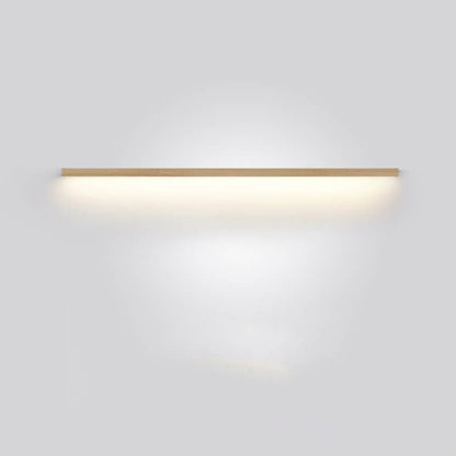 Japanische minimalistische Holzstreifen LED Wandleuchte Lampe