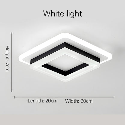 Deckenleuchte Modern Quadrat LED Einbauleuchte