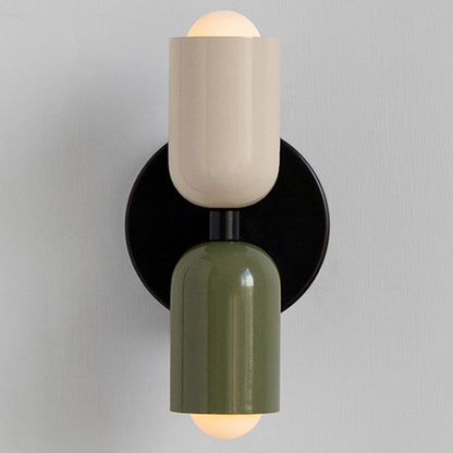 Wandleuchte Modern Dual Glass Wandlampe