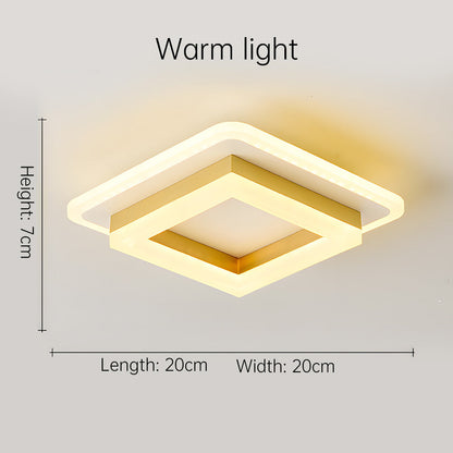 Deckenleuchte Modern Quadrat LED Einbauleuchte