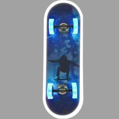 Garduru LED Deckenleuchte | Cartoon Skateboard Design | Kinderzimmer Beleuchtung | Dimmbar | Acryl