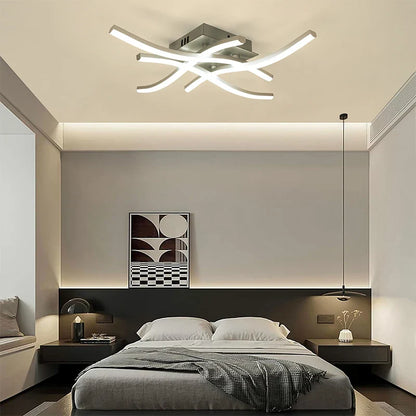 LED Deckenlampe Modern 3-Farben Dimmbare Deckenleuchte