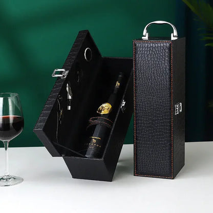 Luxus Weinkoffer – Stilvolle Aufbewahrung für Wein und Zubehör
