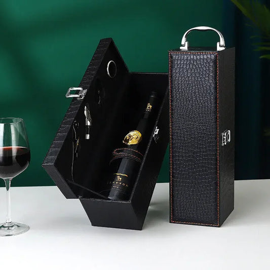 Luxus Weinkoffer – Stilvolle Aufbewahrung für Wein und Zubehör