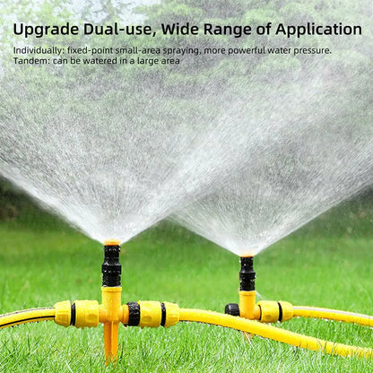 360° Garten Sprinkler – Effiziente & Automatische Bewässerung