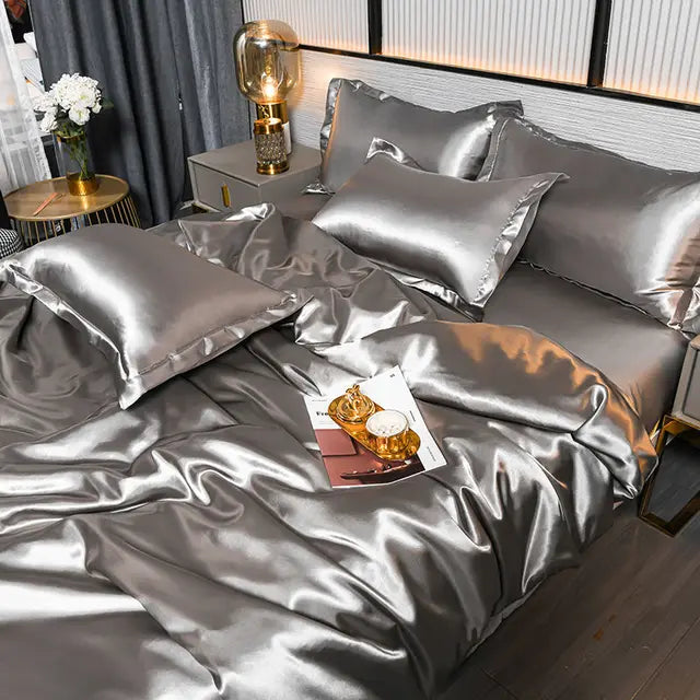 ÉléganceSatin – Luxuriöse Satin-Bettdecke
