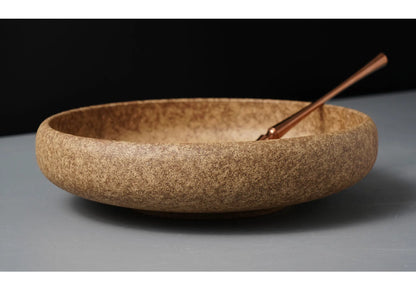 Soot Keramik Tiefplatte – Handgefertigte Optik – Vielseitig und Robust