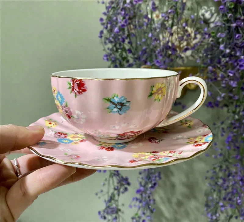 Elegante Bone China Porzellan Kaffeetasse - Luxuriöses und einzigartiges Design