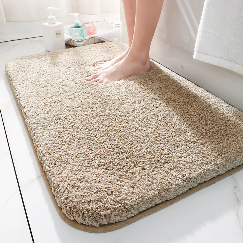 CloudLuxe – Super Dicke Luxus Badezimmermatte mit ultimativer Weichheit und rutschfester Unterseite