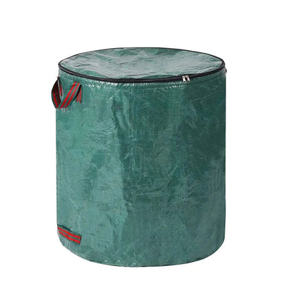 Gartenabfalltasche mit Deckel – Faltbare Laubsammlung Aufbewahrung