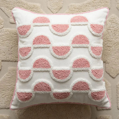 NordicVibes – Luxuriöse geometrische gestepptes Kissenbezug für elegante Innenräume