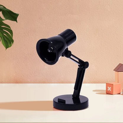 Mini-LED-Buchlicht mit Clip, faltbare kleine Schreibtischlampe zum Lesen, Nachttisch und Studium