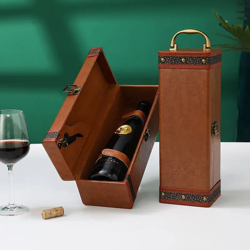 Luxus Weinkoffer – Stilvolle Aufbewahrung für Wein und Zubehör