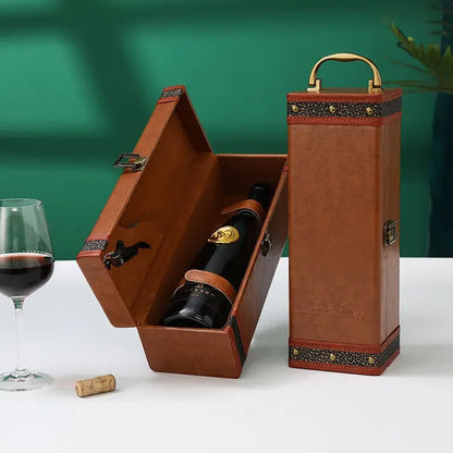 Luxus Weinkoffer – Stilvolle Aufbewahrung für Wein und Zubehör