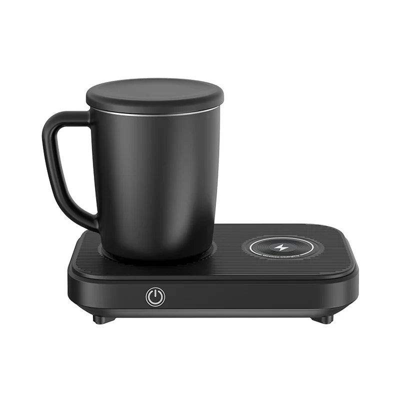 Royaleva Heiße und Kalte Tasse Thermostat Pad mit Drahtloser Ladung – 3-in-1 Untersetzer für Zuhause & Büro