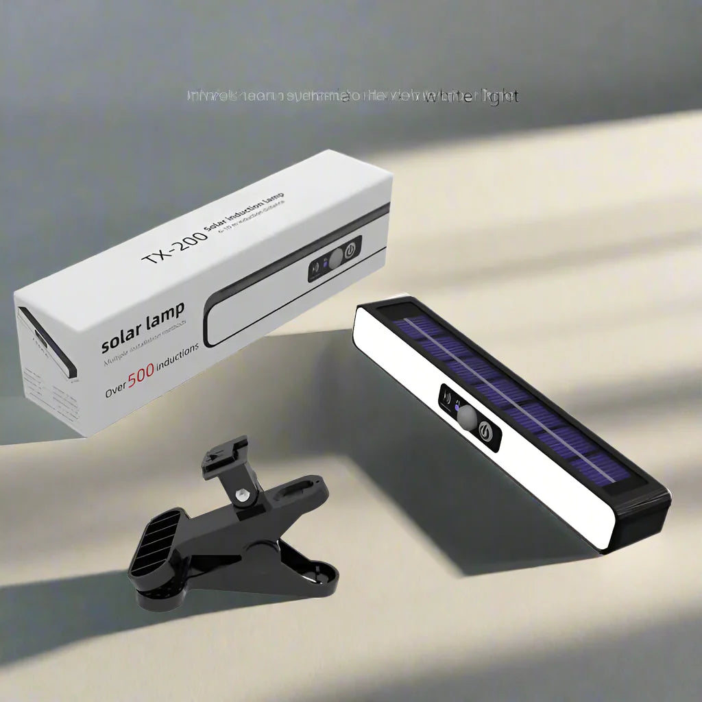 Royelux Solar Bewegungsmelder Zaunlicht - 36 LED Clip-On Außen Sicherheitslampe