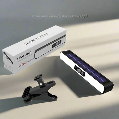 Royelux Solar Bewegungsmelder Zaunlicht - 36 LED Clip-On Außen Sicherheitslampe