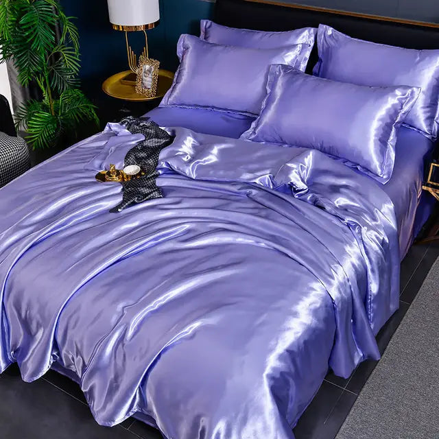 ÉléganceSatin – Luxuriöse Satin-Bettdecke