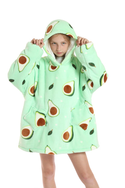 Garduru – Ultra-bequeme, übergroße Hoodie-Decke
