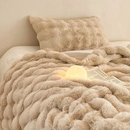Bubble Plush Weiche Decke