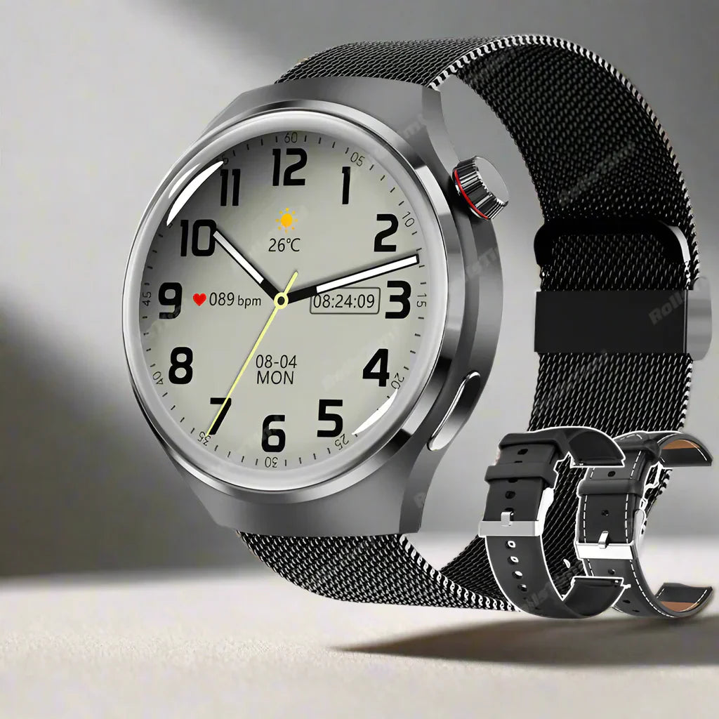 Smartwatch mit GPS und Gesundheitsmonitor | LuxeWatch