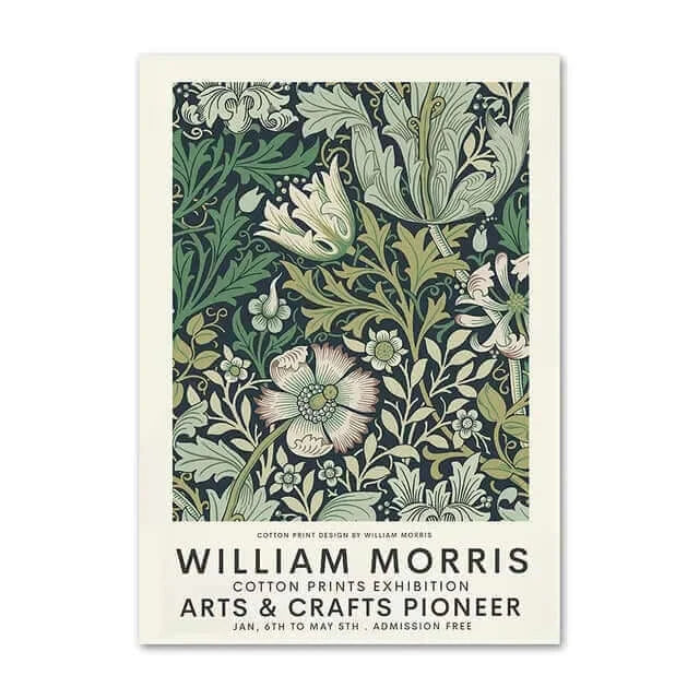 William Morris Museum Serie HD Drucke