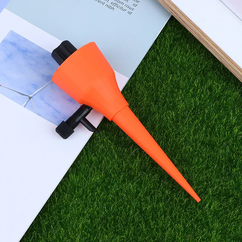 Automatisches Tropfbewässerungssystem für Pflanzen mit Flaschen