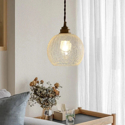 Glas LED Hängeleuchte – Moderne Wandlampe im Nordic-Stil