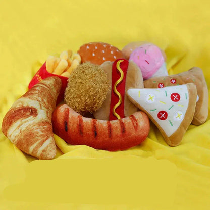 Garduru - Buntes und interaktives Snackspielzeug für Hunde mit Pieper und bissfestem Design