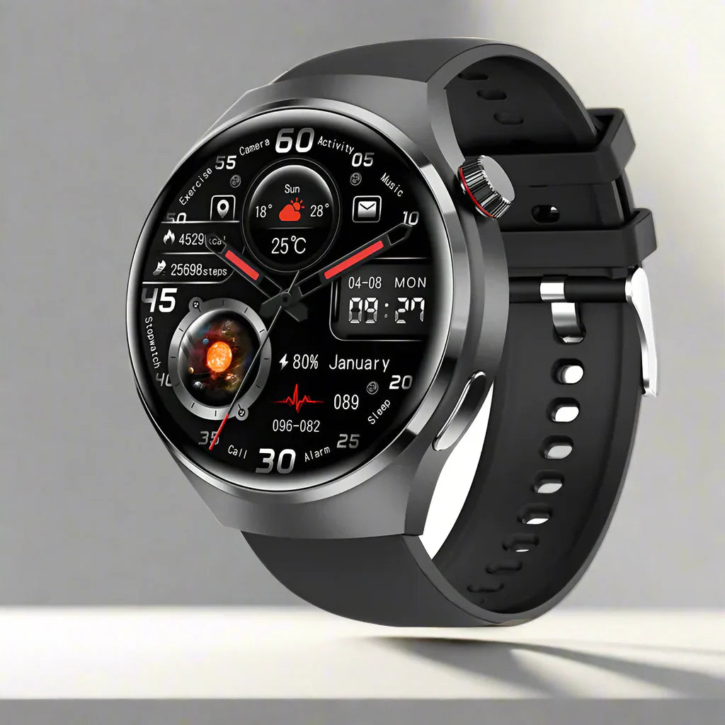 Smartwatch mit GPS und Gesundheitsmonitor | LuxeWatch