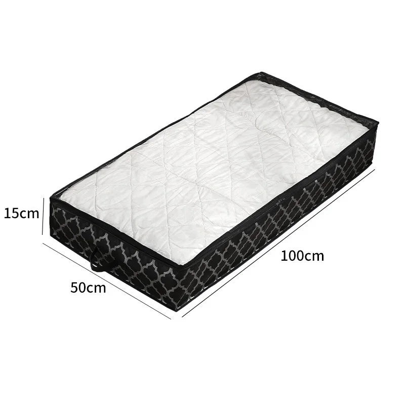 Multifunktionale Aufbewahrungsbox mit Deckel für unter das Bett – Platzsparend und langlebig, ideal für Kleidung und Bettdecken