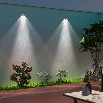 Solar Zaunlichter – Außen LED Garten Wandlichter