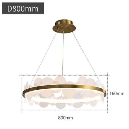 Original Design Led Kronleuchter Für Loft-Wohnen