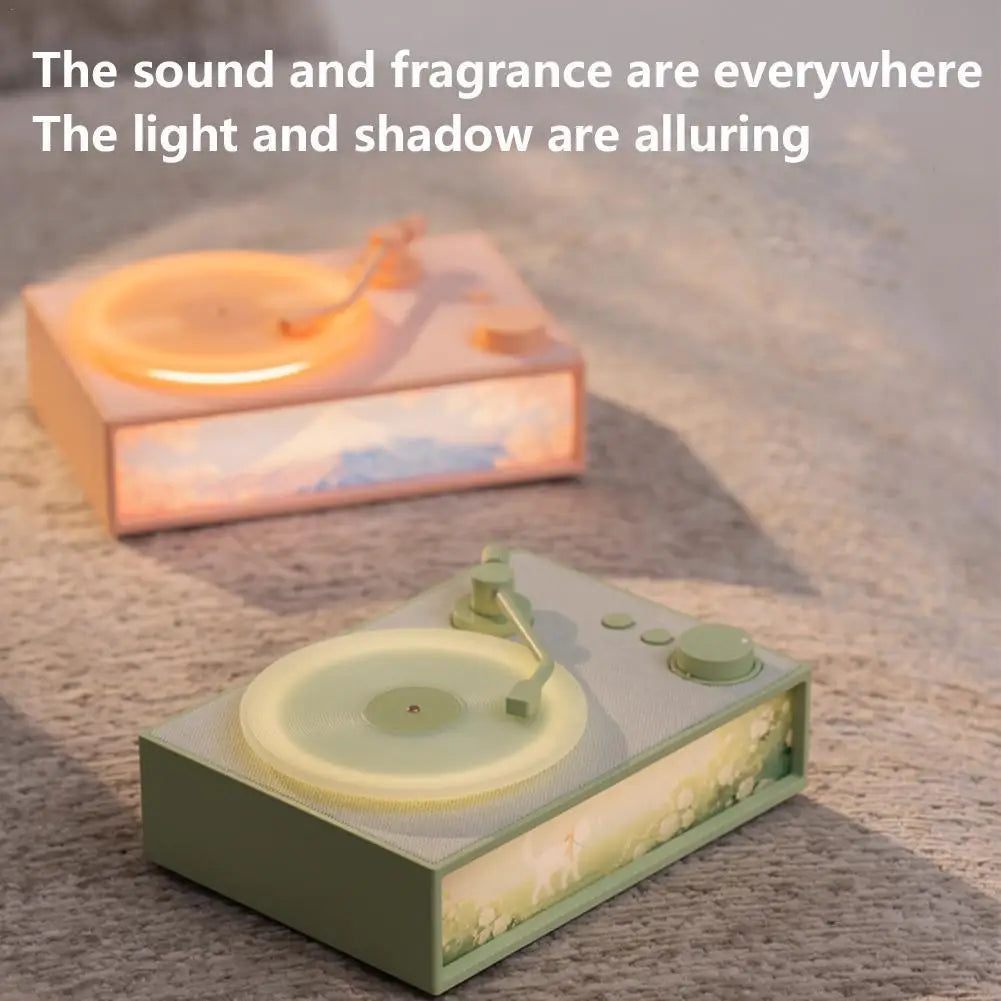 Aroma Bluetooth Lautsprecher – Umgebungslicht & ätherischer Öldiffusor mit 360° Duft und Musik