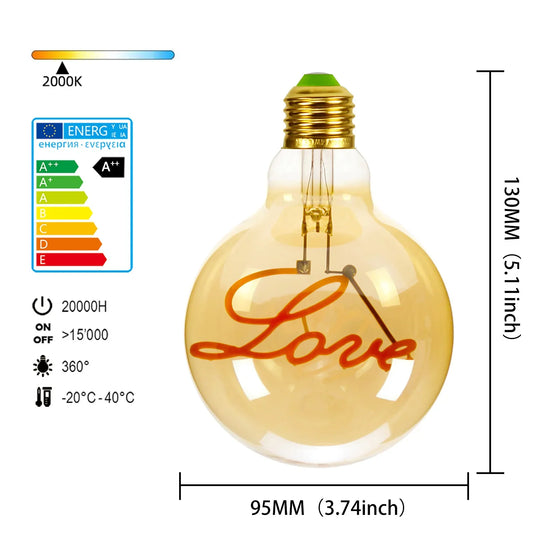 Garduru | Retro Edison Glühbirne