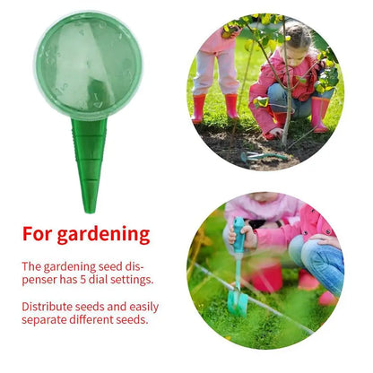 Verstellbarer Samenstreuer – Präziser Gartensamenverteiler für einfache Anwendung