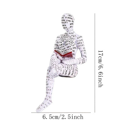 Abstrakte Lese-Figuren