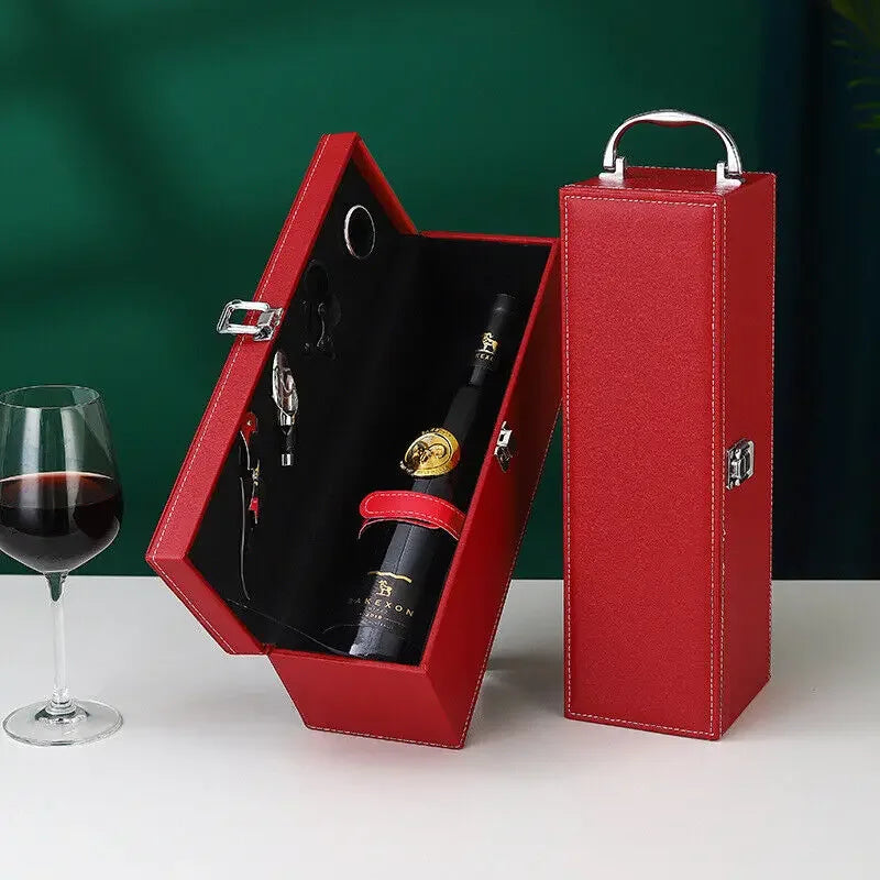 Luxus Weinkoffer – Stilvolle Aufbewahrung für Wein und Zubehör