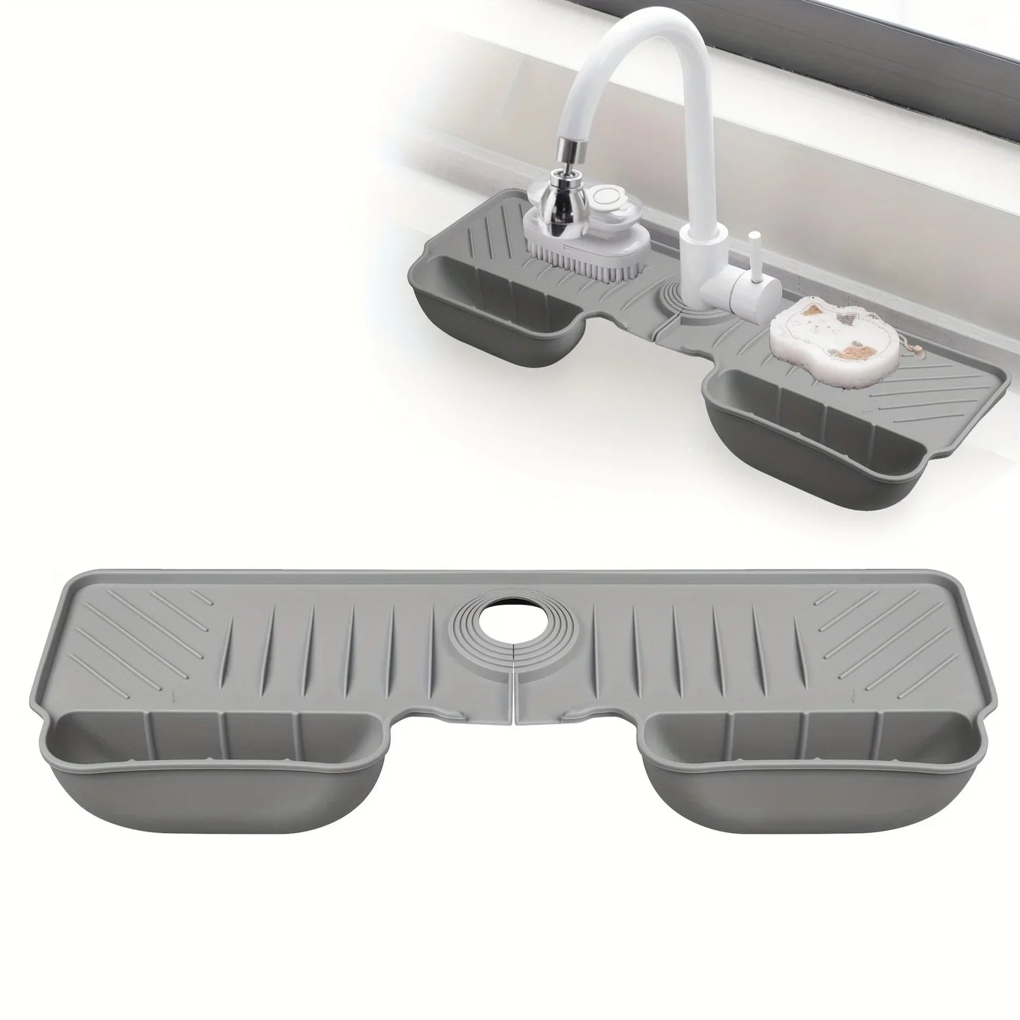 Silikon-Spüle Spritzschutz