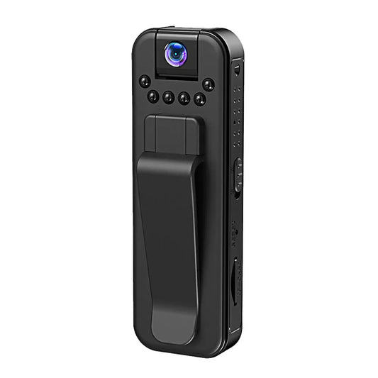 Wifi 1080P Körper Mini Kamera mit Nachtsicht - Tragbare Polizeikamera, Infrarot Camcorder für Innen-/Außenanwendung