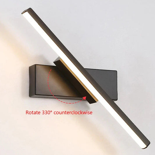 Drehbare LED-Wandleuchte - Moderne Lampe für Schlafzimmer & Wohnzimmer