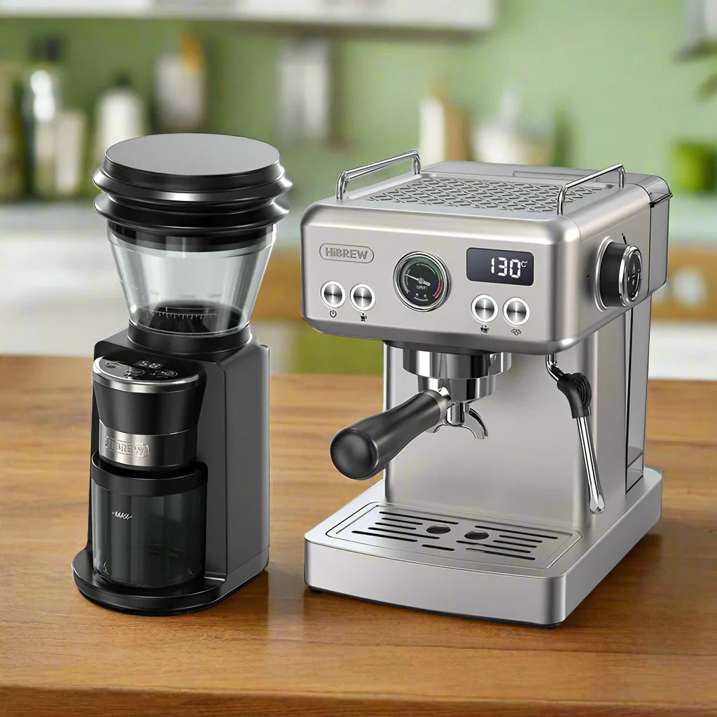 Automatischer Kaffeemühle – 31 einstellbare Einstellungen für präzisen Espresso- und Pour-Over-Brauen