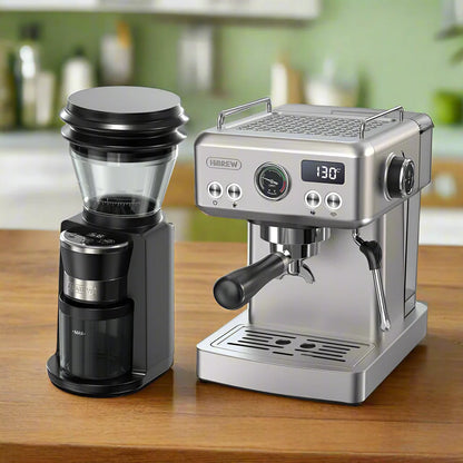 Automatischer Kaffeemühle – 31 einstellbare Einstellungen für präzisen Espresso- und Pour-Over-Brauen