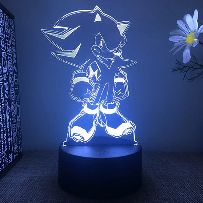 Sonic LED Lampe – Verspielte Beleuchtung für Gamer