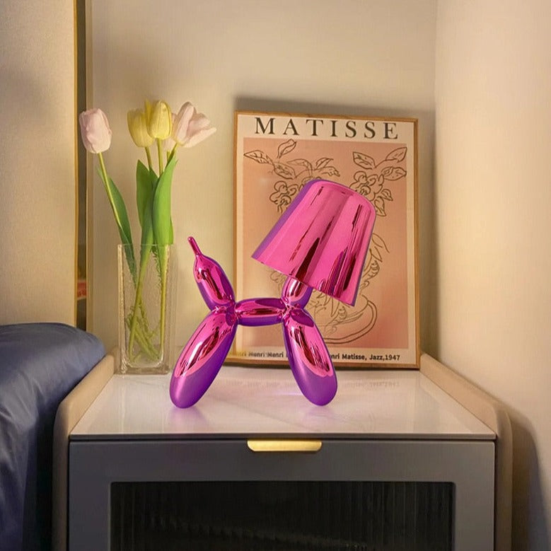 Kabellose LED-Tischlampe „Balloon Dog“