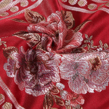 Florentina – Vintage Jacquard Kissenbezug mit europäischem Spiegelmuster